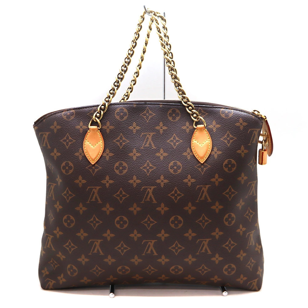 Louis Vuitton Bag Lockit Monogram Brown Chain